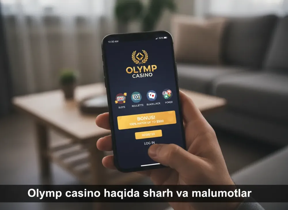 Olymp casino haqida sharh va malumotlar