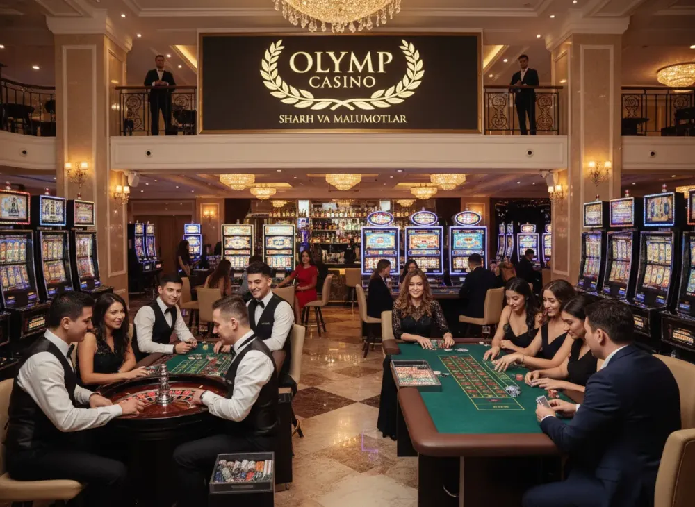 Olymp casino haqida sharh va malumotlar