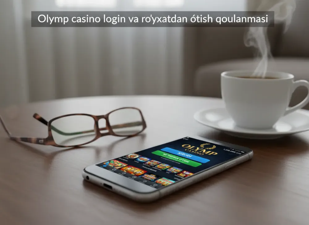 Olymp casino login va ro'yxatdan o'tish qo'llanmasi