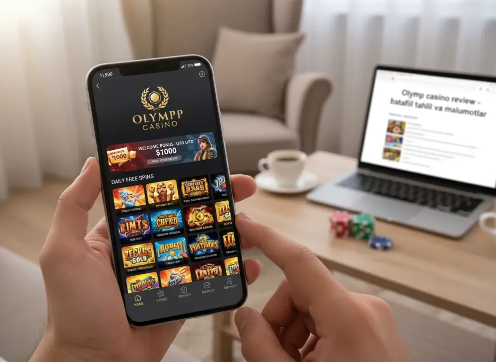 Olymp casino review - batafsil tahlil va malumotlar